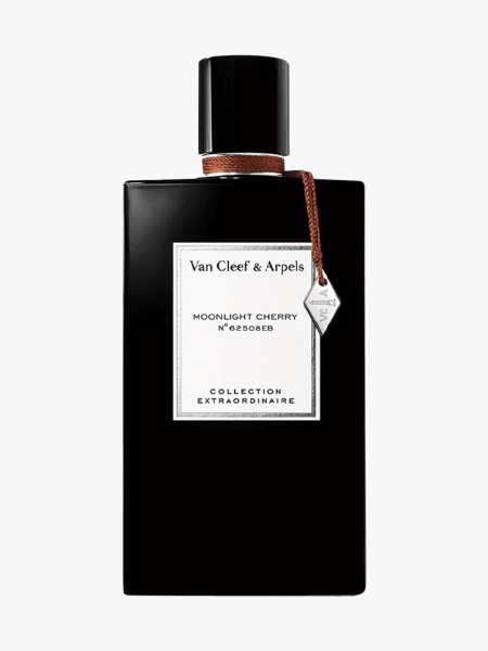 Van Cleef & Arpels Moonlight Cherry Eau de Parfum in branded component on a light gray background