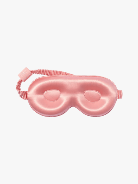 Silk Contour Sleep Mask in branded component on a light gray background
